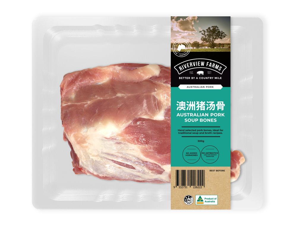 Australian Pork Soup Bones