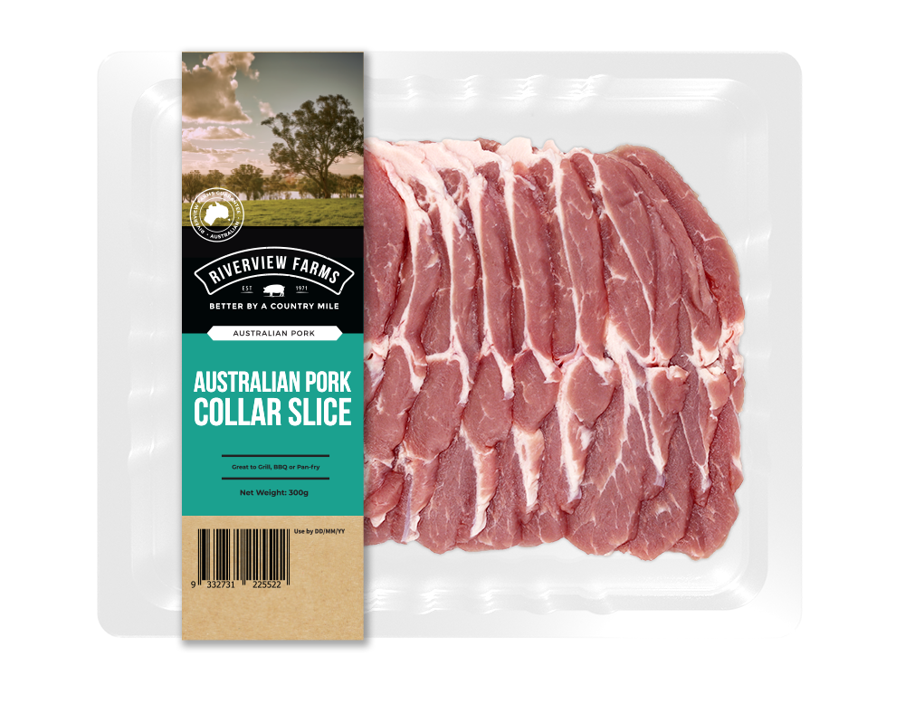 Australian Pork Collar Slice