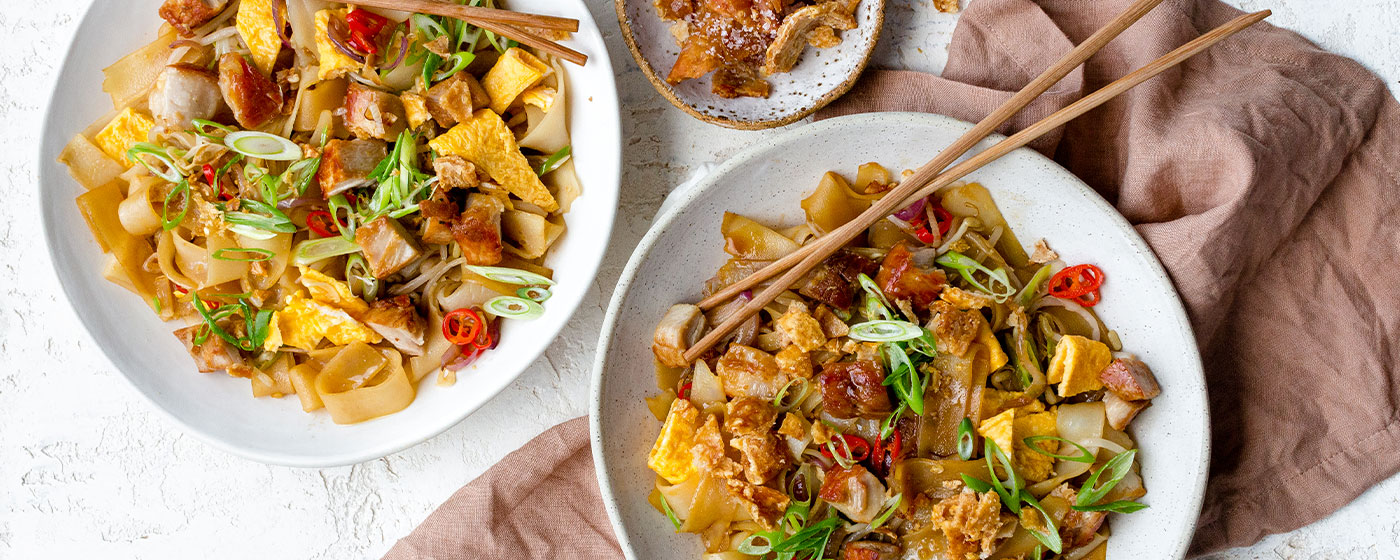 Roast Pork Char Kway Teow - Riverview Farms