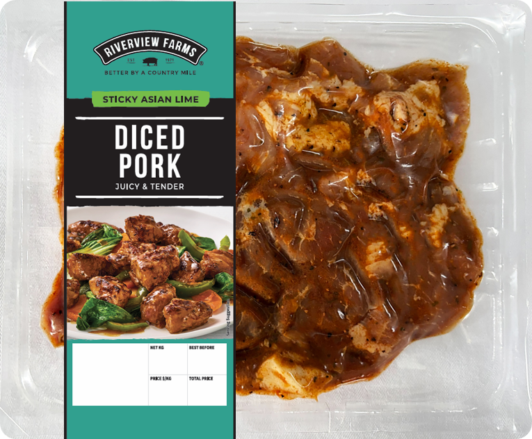 Riverview Farms Sticky Asian Diced Pork