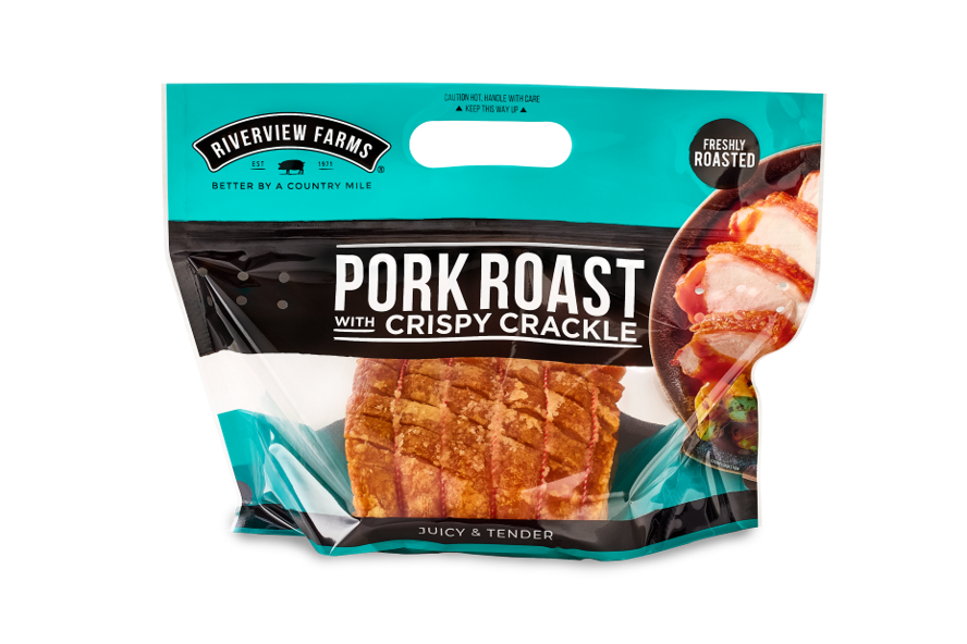 Riverview Farms Hot Roast Pork with Crispy Crackle